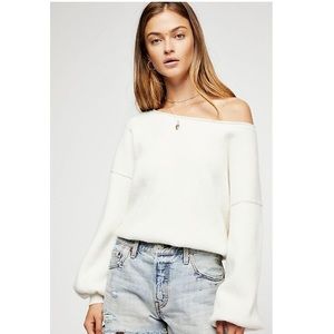 Free People Blouson Sleeve Sweater